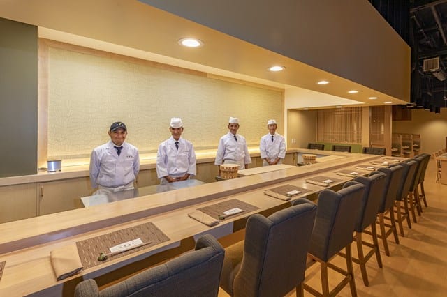 Eigikutei Sushi Bar and Chefs